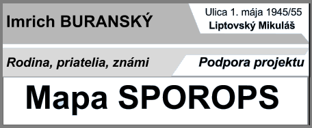 Rodina, priatelia, zn�mi - podpora Mape SPOROPS sa otvor� v novom okne